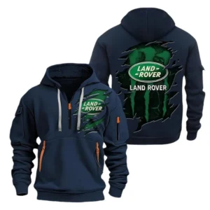 Land-Rover Hoodie Half Zipper CAR0217092037, All Over Print Hoodie Half Zipper