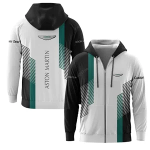 Aston Martin Zipper Hoodie, Gift For Aston Martin Lovers, Gift For Him, Husband, Boyfriend CAR10703122504