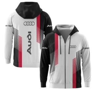 Audi Zipper Hoodie, Gift For Audi Lovers, Gift For Him, Husband, Boyfriend CAR10703122505