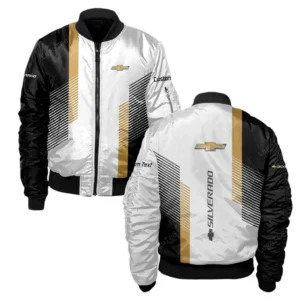 Chevrolet Silverado Bomber Jacket, Gift For Chevrolet Silverado Lovers, Gift For Him, Husband, Boyfriend CAR10703122515
