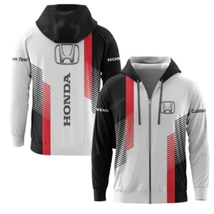 Honda Zipper Hoodie, Gift For Honda Lovers, Gift For Him, Husband, Boyfriend CAR10703122532