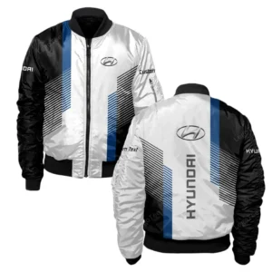 Hyundai Bomber Jacket, Gift For Hyundai Lovers, Gift For Him, Husband, Boyfriend CAR10703122535
