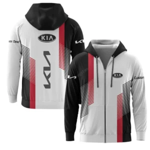 Kia Zipper Hoodie, Gift For Kia Lovers, Gift For Him, Husband, Boyfriend CAR10703122540