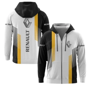 Renault Zipper Hoodie, Gift For Renault Lovers, Gift For Him, Husband, Boyfriend CAR10703122563