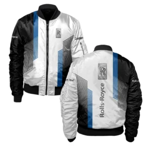 Rolls Royce Bomber Jacket, Gift For Rolls Royce Lovers, Gift For Him, Husband, Boyfriend CAR10703122564