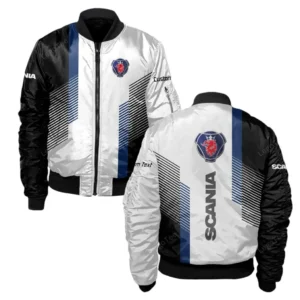 Scania Bomber Jacket, Gift For Scania Lovers, Gift For Him, Husband, Boyfriend CAR10703122566