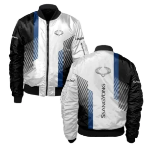 SsangYong Motor Bomber Jacket, Gift For SsangYong Motor Lovers, Gift For Him, Husband, Boyfriend CAR10703122570