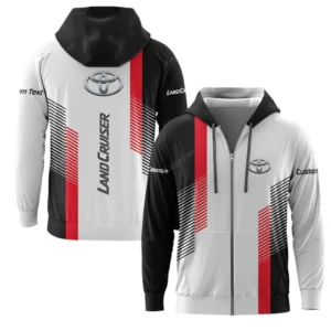 Toyota Land Cruiser Zipper Hoodie, Gift For Toyota Land Cruiser Lovers, Gift For Him, Husband, Boyfriend CAR10703122575