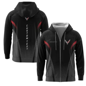 Chevrolet Corvette Zipper Hoodie, Gift For Chevrolet Corvette Lovers, Gift For Him, Husband, Boyfriend CAR10803122513