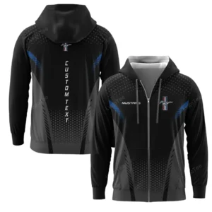 Ford Mustang Zipper Hoodie, Gift For Ford Mustang Lovers, Gift For Him, Husband, Boyfriend CAR10803122525