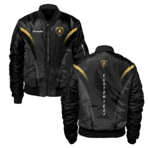 Lamborghini Bomber Jacket, Gift For Lamborghini Lovers, Gift For Him, Husband, Boyfriend CAR10803122541