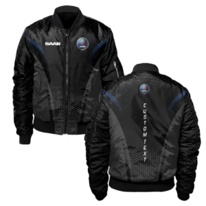 SAAB Bomber Jacket, Gift For SAAB Lovers, Gift For Him, Husband, Boyfriend CAR10803122565