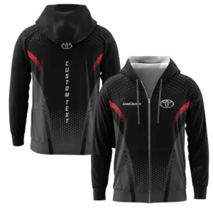 Toyota Land Cruiser Zipper Hoodie, Gift For Toyota Land Cruiser Lovers, Gift For Him, Husband, Boyfriend CAR10803122575