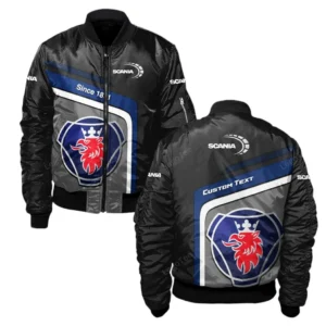 Scania Bomber Jacket, Gift For Scania Lovers, Gift For Him, Husband, Boyfriend CAR11103032566