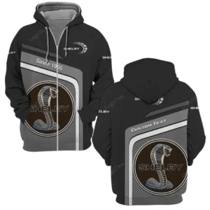 Ford Shelby Zipper Hoodie, Gift For Ford Shelby Lovers, Gift For Him, Husband, Boyfriend CAR11103032568