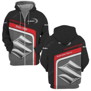 Suzuki Zipper Hoodie, Gift For Suzuki Lovers, Gift For Him, Husband, Boyfriend CAR11103032572