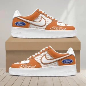 Ford Air Low-Top Sneakers, CAR All Over Print Air Low-Top Sneakers - Orange CAR1203222026
