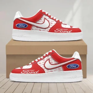 Ford Air Low-Top Sneakers, CAR All Over Print Air Low-Top Sneakers - Red CAR1203222026