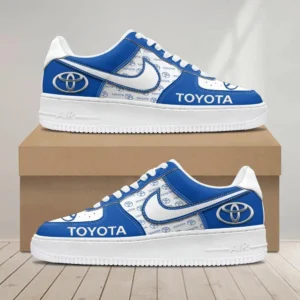 Toyota Air Low-Top Sneakers, CAR All Over Print Air Low-Top Sneakers - Blue CAR1203222027