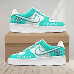 Toyota Air Low-Top Sneakers, CAR All Over Print Air Low-Top Sneakers - Cyan CAR1203222027