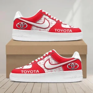 Toyota Air Low-Top Sneakers, CAR All Over Print Air Low-Top Sneakers - Red CAR1203222027