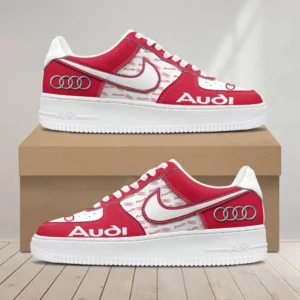 Audi Air Low-Top Sneakers, CAR All Over Print Air Low-Top Sneakers - Red CAR1203222030