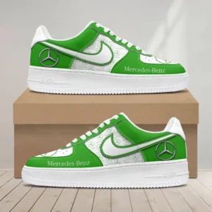 Mercedes-Benz Air Low-Top Sneakers, CAR All Over Print Air Low-Top Sneakers - Green CAR1203222031