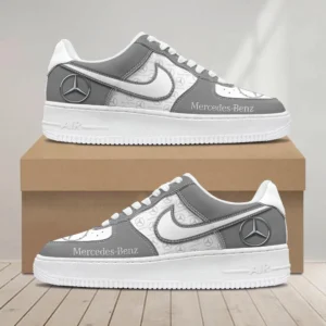 Mercedes-Benz Air Low-Top Sneakers, CAR All Over Print Air Low-Top Sneakers - Grey CAR1203222031