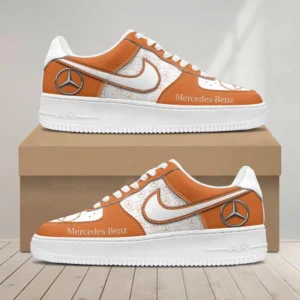 Mercedes-Benz Air Low-Top Sneakers, CAR All Over Print Air Low-Top Sneakers - Orange CAR1203222031