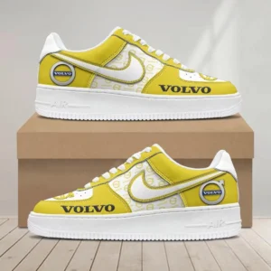 Volvo Air Low-Top Sneakers, CAR All Over Print Air Low-Top Sneakers - Yellow CAR1203222032