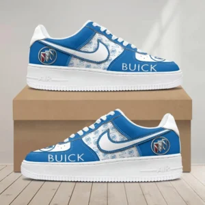 Buick Air Low-Top Sneakers, CAR All Over Print Air Low-Top Sneakers - Blue CAR1203222077