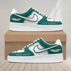 Aston-Martin Air Low-Top Sneakers, CAR All Over Print Air Low-Top Sneakers - Green CAR1203222085