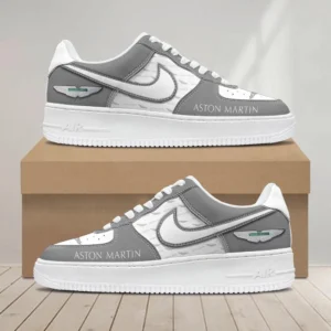 Aston-Martin Air Low-Top Sneakers, CAR All Over Print Air Low-Top Sneakers - Grey CAR1203222085