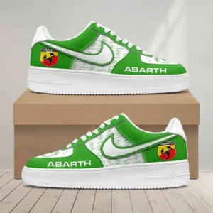 Abarth Air Low-Top Sneakers, CAR All Over Print Air Low-Top Sneakers - Green CAR1203222097