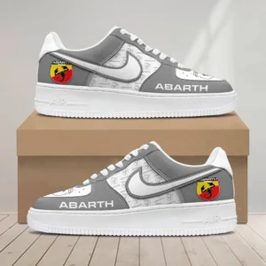 Abarth Air Low-Top Sneakers, CAR All Over Print Air Low-Top Sneakers - Grey CAR1203222097