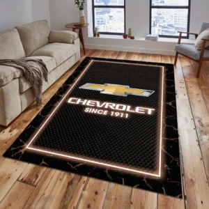 Chevrolet Rug, Gift For Chevrolet Lovers, Gift For Him, Husband, Boyfriend CAR15003142501 - Brown