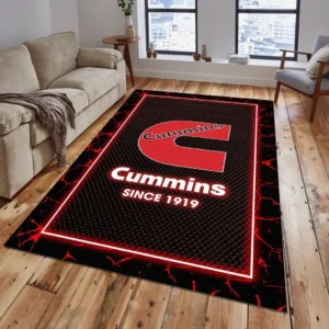 Cummins Rug, Gift For Cummins Lovers, Gift For Him, Husband, Boyfriend CAR15003142502 - Red