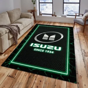 Isuzu Rug, Gift For Isuzu Lovers, Gift For Him, Husband, Boyfriend CAR15003142513 - Green