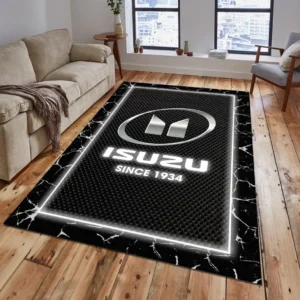 Isuzu Rug, Gift For Isuzu Lovers, Gift For Him, Husband, Boyfriend CAR15003142513 - Grey