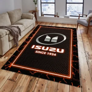 Isuzu Rug, Gift For Isuzu Lovers, Gift For Him, Husband, Boyfriend CAR15003142513 - Orange