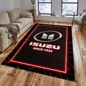 Isuzu Rug, Gift For Isuzu Lovers, Gift For Him, Husband, Boyfriend CAR15003142513 - Red