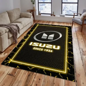 Isuzu Rug, Gift For Isuzu Lovers, Gift For Him, Husband, Boyfriend CAR15003142513 - Yelloư
