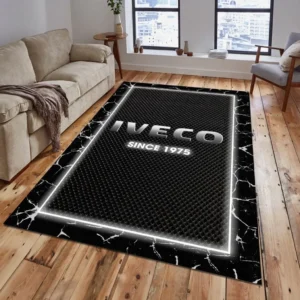 Iveco Rug, Gift For Iveco Lovers, Gift For Him, Husband, Boyfriend CAR15003142514 - Grey