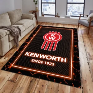 Kenworth Rug, Gift For Kenworth Lovers, Gift For Him, Husband, Boyfriend CAR15003142517 - Orange