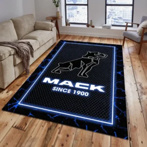 Mack Trucks Rug, Gift For Mack Trucks Lovers, Gift For Him, Husband, Boyfriend CAR15003142518 - Blue