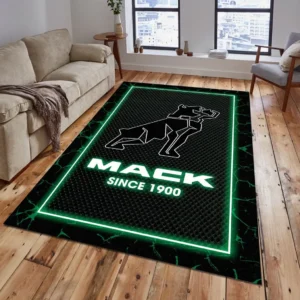 Mack Trucks Rug, Gift For Mack Trucks Lovers, Gift For Him, Husband, Boyfriend CAR15003142518 - Green
