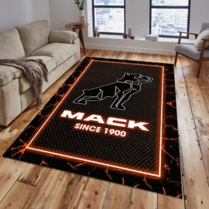 Mack Trucks Rug, Gift For Mack Trucks Lovers, Gift For Him, Husband, Boyfriend CAR15003142518 - Orange