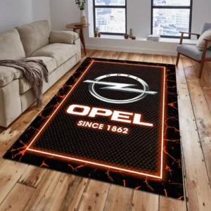 Opel Rug, Gift For Opel Lovers, Gift For Him, Husband, Boyfriend CAR15003142525 - Orange