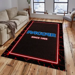 Paccar Rug, Gift For Paccar Lovers, Gift For Him, Husband, Boyfriend CAR15003142526 - Red