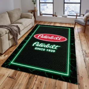 Peterbilt Rug, Gift For Peterbilt Lovers, Gift For Him, Husband, Boyfriend CAR15003142527 - Green